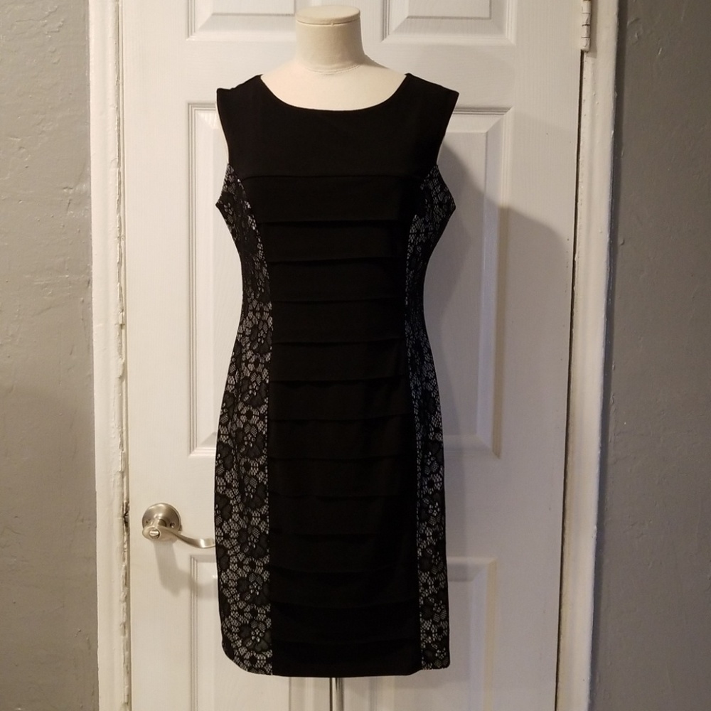 Little Black Laced Dress